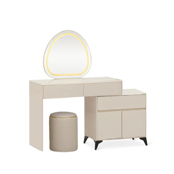 Ebern Dresser with Stool