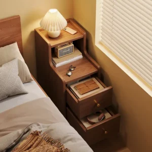 Chic Solid Wood Nightstand
