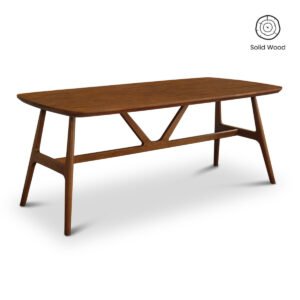 Freda Solid Wood Dining Table