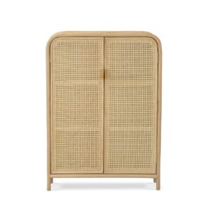 Sasha Medium Rattan Cabinet Natural