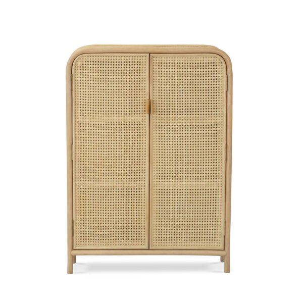 Sasha Medium Rattan Cabinet Natural